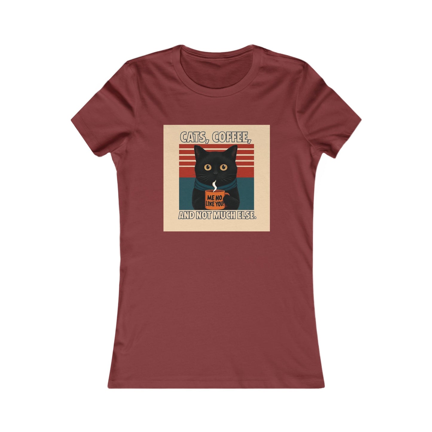 Retro Cat Lover Tee, Cute Cat Graphic Shirt, Women's Casual Top, Gift for Cat Lovers, Fun Everyday Wear