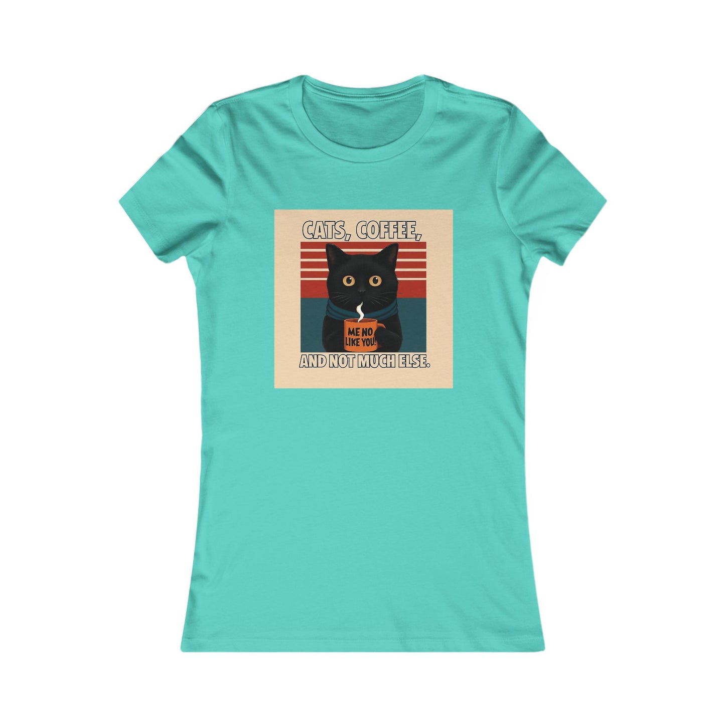 Retro Cat Lover Tee, Cute Cat Graphic Shirt, Women's Casual Top, Gift for Cat Lovers, Fun Everyday Wear