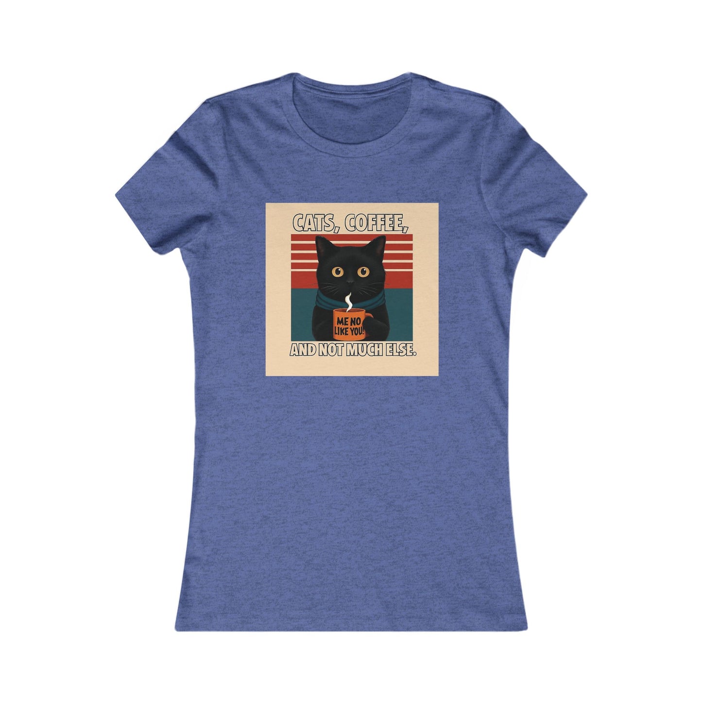 Retro Cat Lover Tee, Cute Cat Graphic Shirt, Women's Casual Top, Gift for Cat Lovers, Fun Everyday Wear